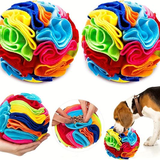 Interactive Snuffle Toy Ball for Dogs