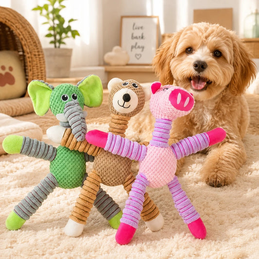 Long-Legged Plush Animal Dog Toys