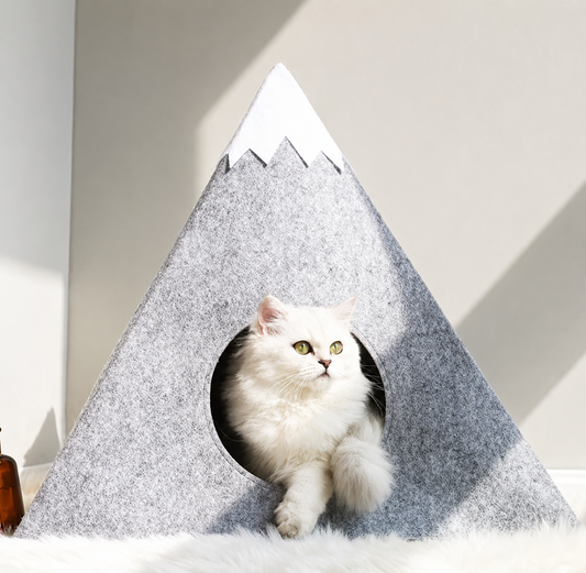 Soft Felt Snow Mountain Cave Bed