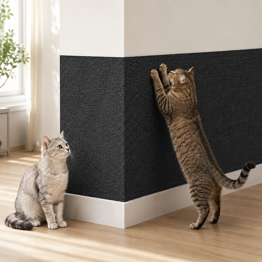 TrimFit Cat Scratch Guard Mat – Self-Adhesive, Cut-to-Size Sofa & Furniture Protector for Cats
