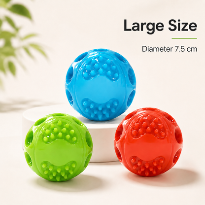 Squeaky Bounce Balls – 3 Pack Dog Toys